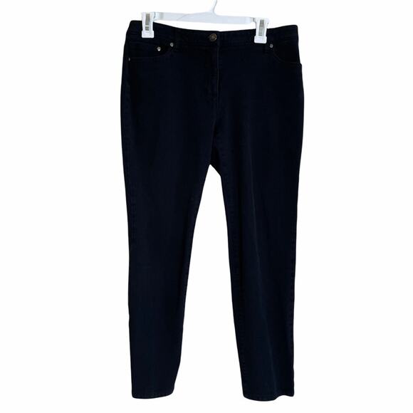 Chico’s Black 5 Pocket Stretch Jeans Size 8 - Picture 5 of 6